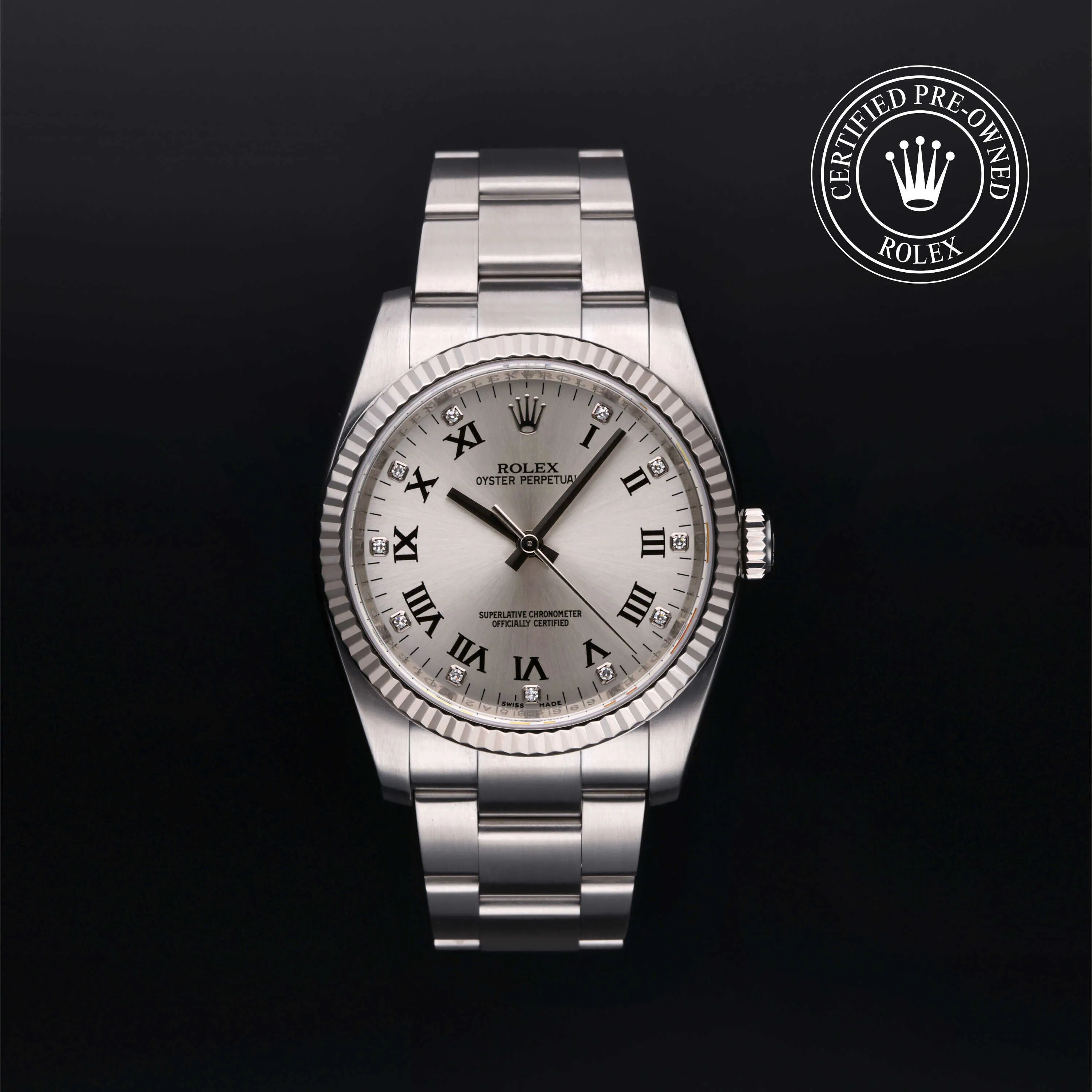 Rolex Oyster Perpetual 116034 36mm Stainless steel •