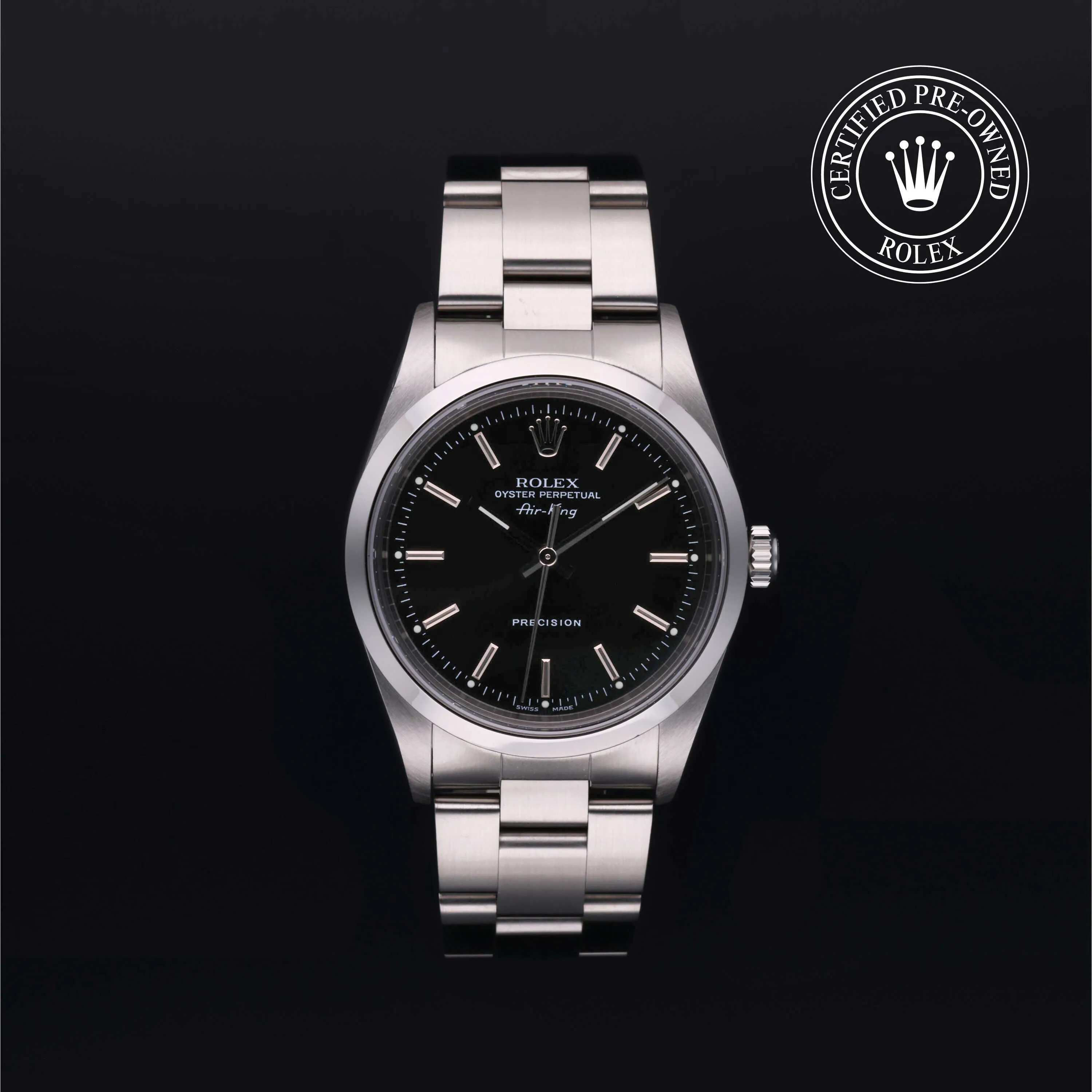 Rolex Oyster Perpetual 14000M 34mm Stainless steel Black