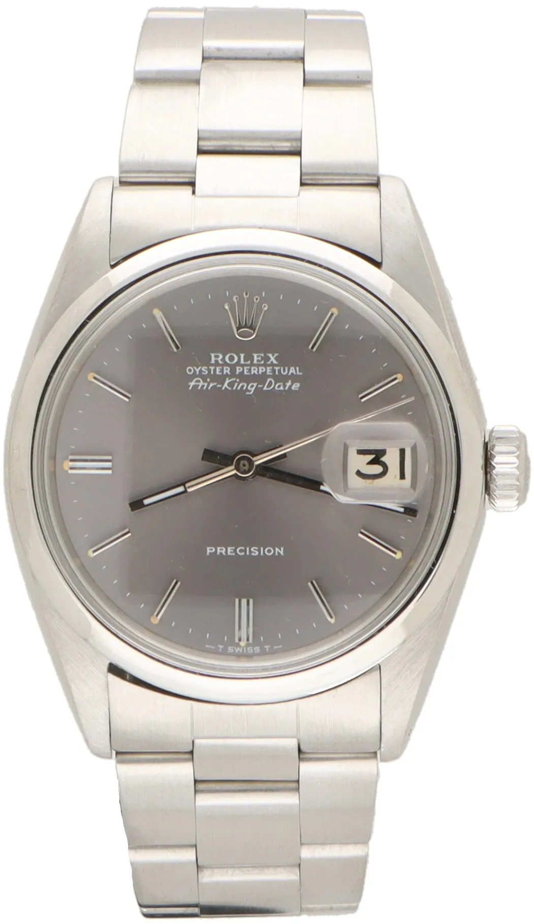 Rolex Oyster Perpetual 5700 34mm Stainless steel Dark grey