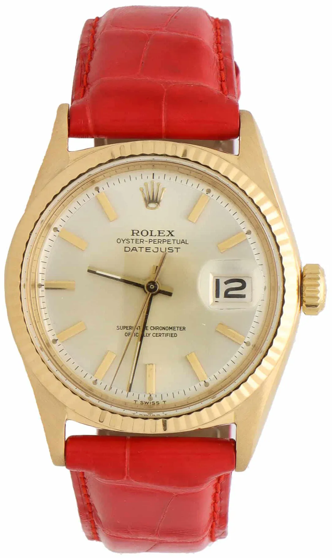 Rolex Oyster Perpetual "Datejust" 1601 36mm Yellow gold Gold