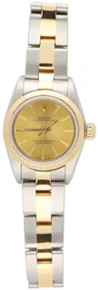 Rolex Oyster Perpetual 67233 Stainless steel and 18k yellow gold Golden