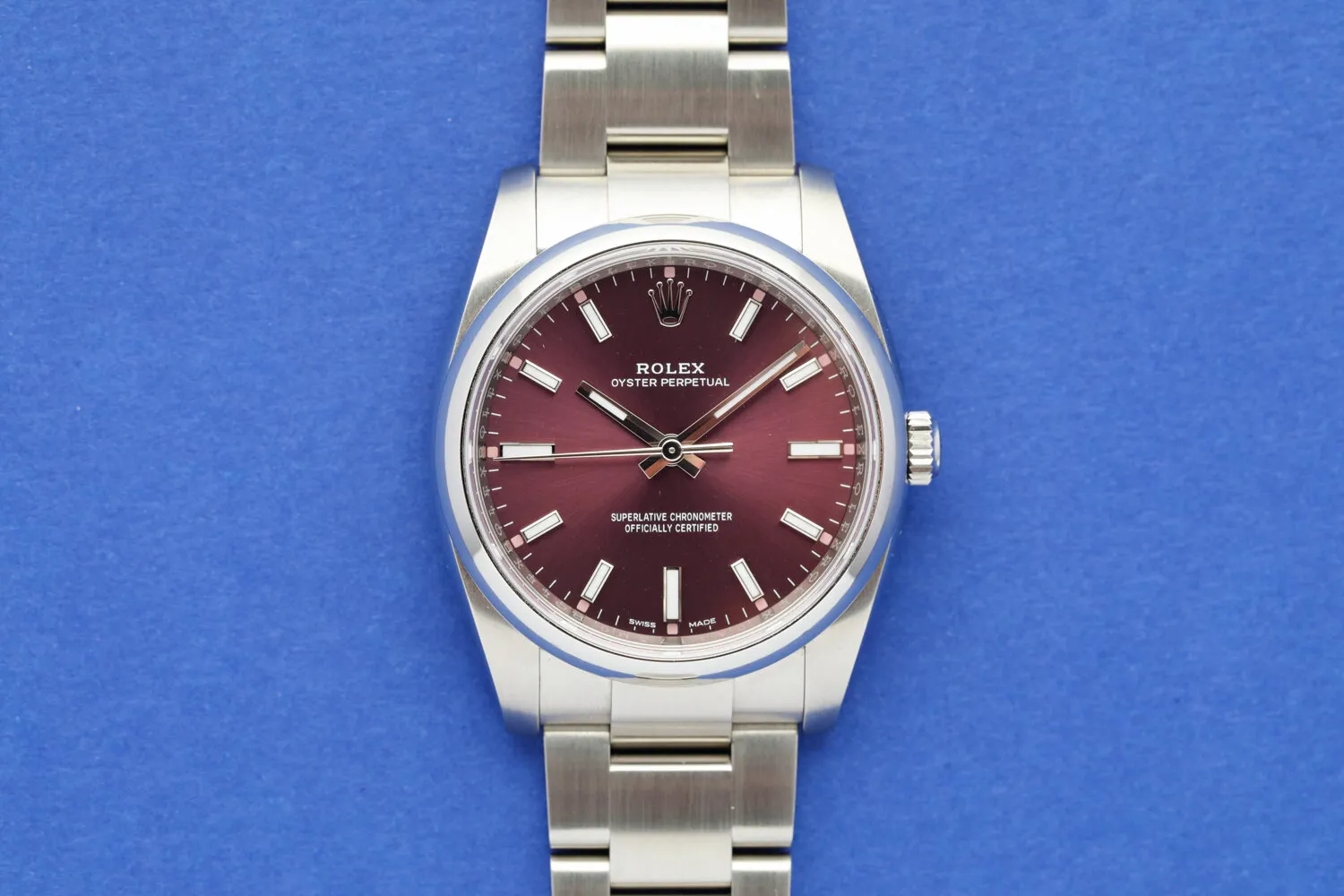 Rolex Oyster Perpetual 34mm grape 2