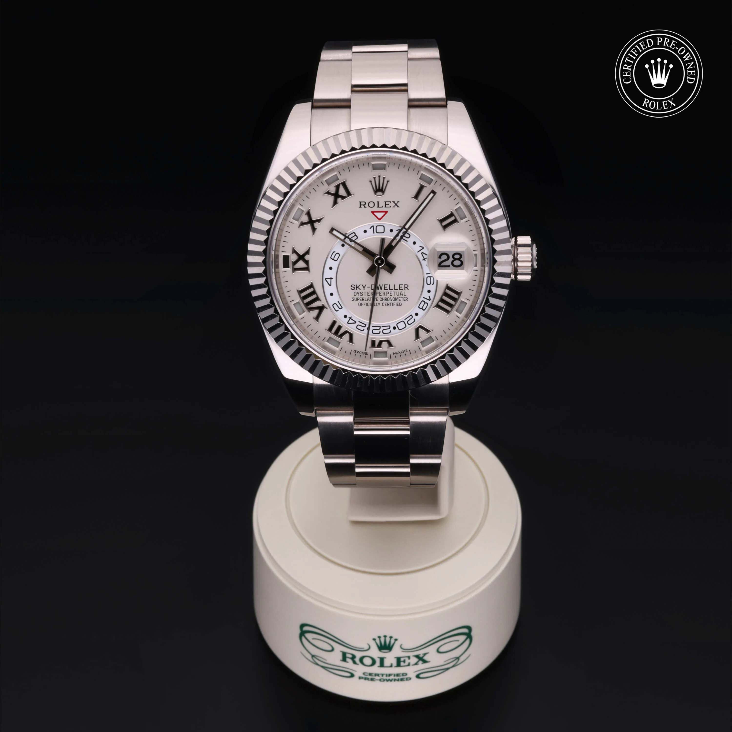 Rolex Sky-Dweller 326939 42mm White gold Silver 1