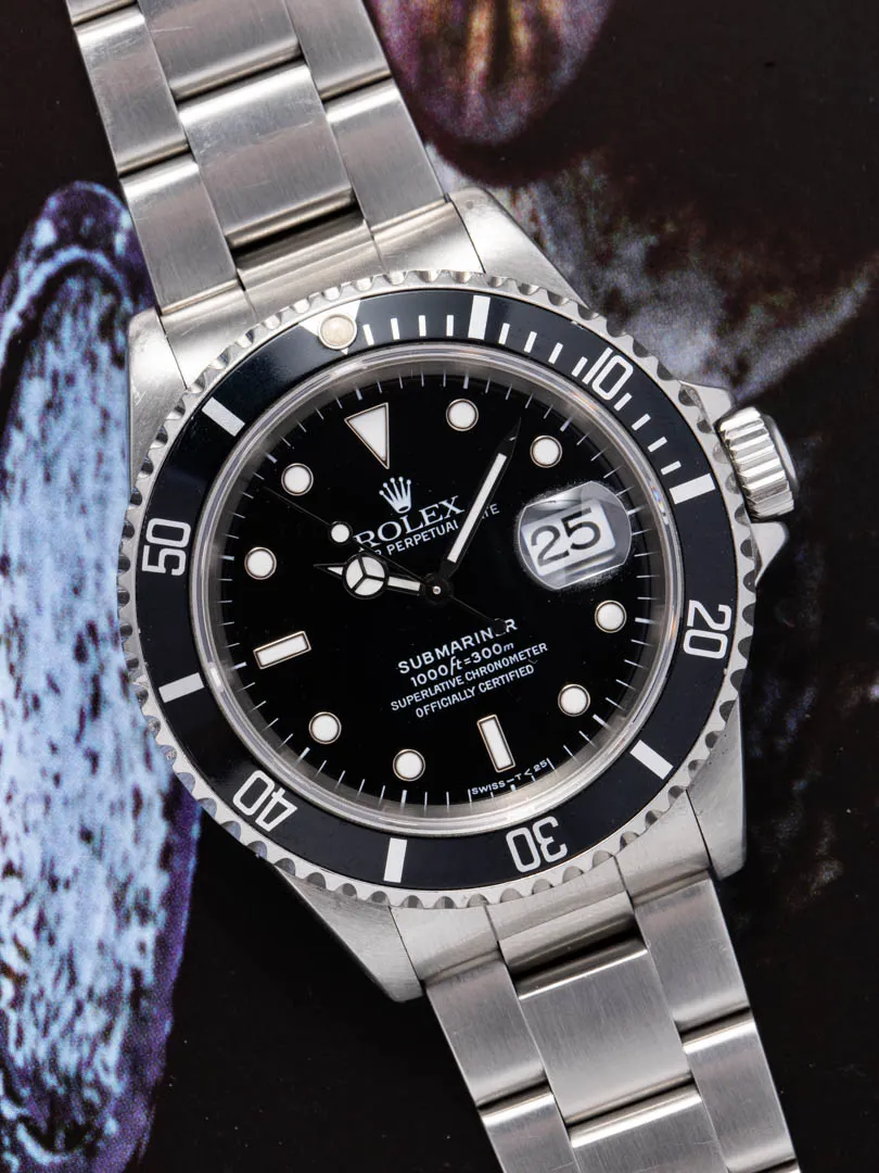 Rolex Submariner 16610 nullmm Tritium