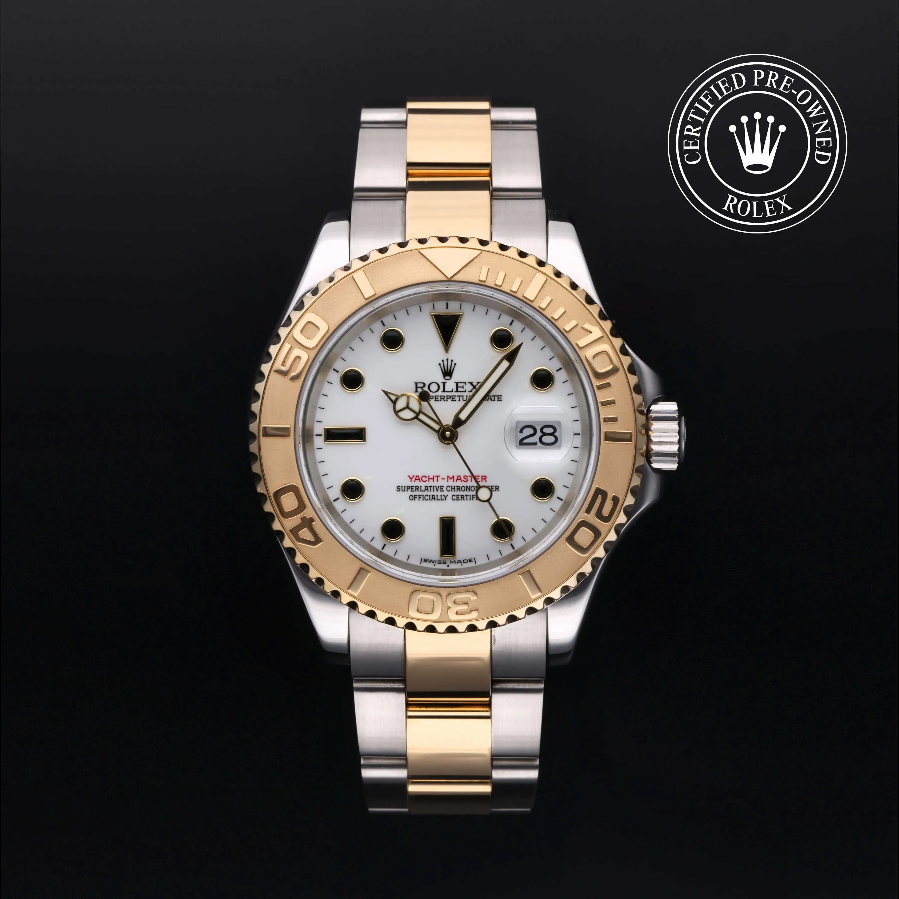 Rolex Yacht-Master 40 16623 40mm Yellow gold and Stainless steel White