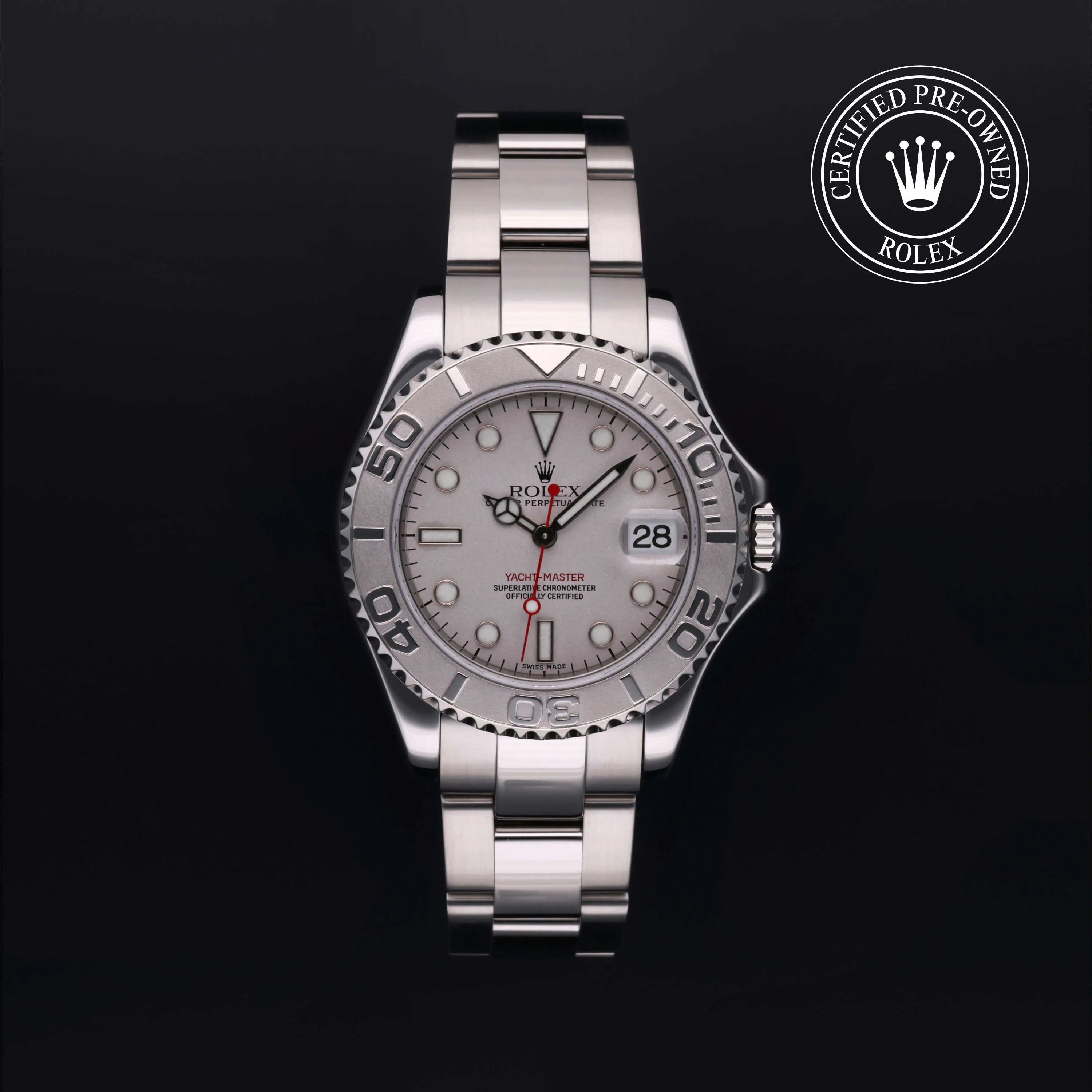 Rolex Yacht-Master 168622 35mm Stainless steel Silver