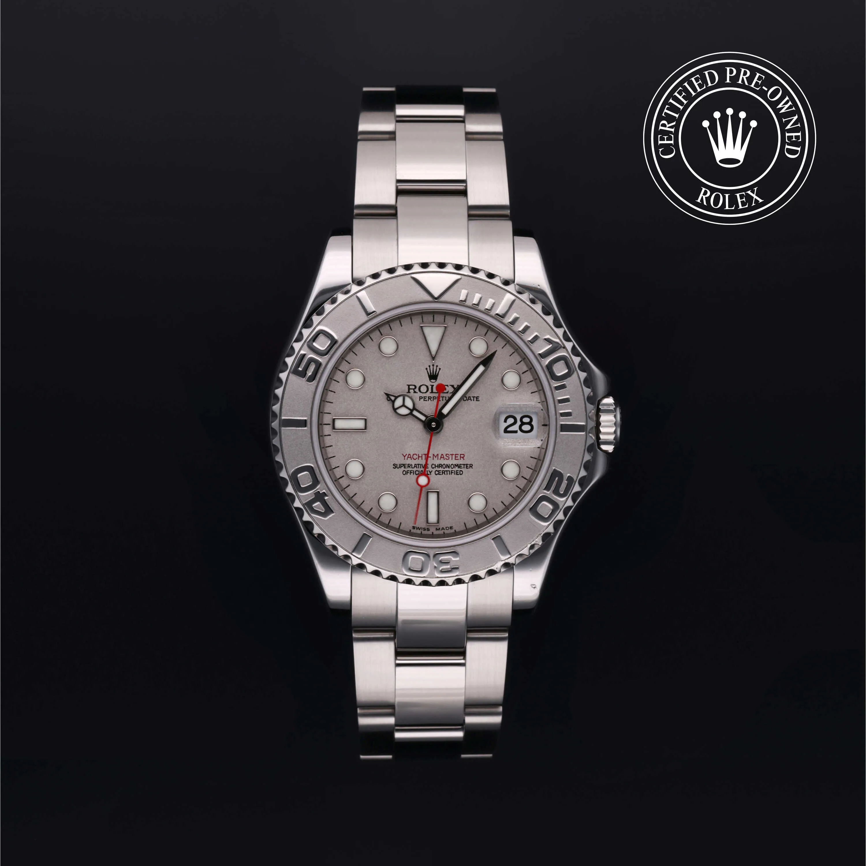 Rolex Yacht-Master 168622 35mm Stainless steel Silver