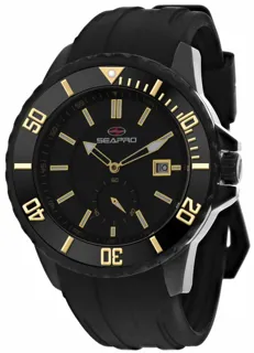 SeaPro Force SP0514 48mm Stainless steel Black