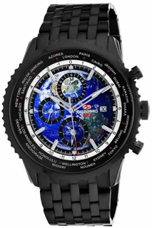 SeaPro Meridian World Timer GMT SP7322 Stainless steel