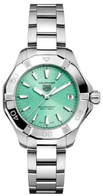 TAG Heuer Aquaracer WBP1315.BA0005 34mm Stainless steel Green