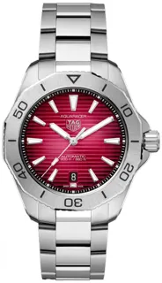 TAG Heuer Aquaracer WBP2114.BA0627 Stainless steel Red