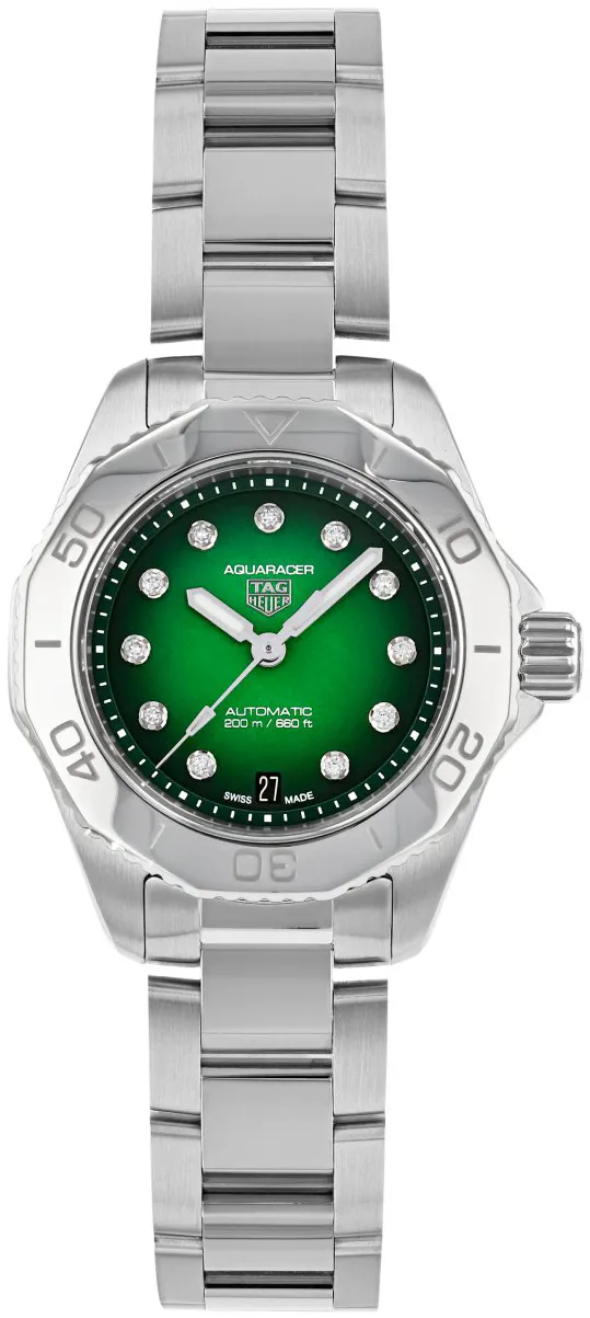 TAG Heuer Aquaracer WBP2415.BA0622 30mm Stainless steel Green