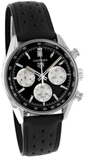 TAG Heuer Carrera Automatik Chronograph CBS2210.FC6534 Stainless steel Black