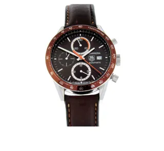 TAG Heuer Carrera CV2013 Stainless steel Brown