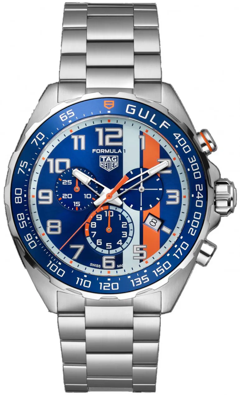 TAG Heuer Formula 1 CAZ101AT.BA0842 43mm Stainless steel Blue