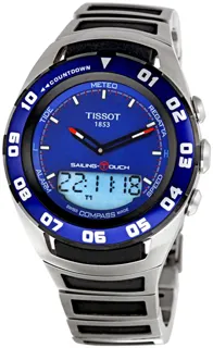 Tissot Sailing-Touch T056.420.21.041.00 Stainless steel Blue