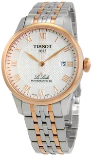 Tissot Le Locle T006.407.22.033.00 Rose gold and Stainless steel Silver