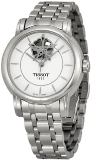 Tissot T-Classic T0502071101104 Stainless steel White (Open Heart)