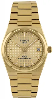 Tissot T-Classic T137.207.33.021.00 Yellow gold and Stainless steel Champagne