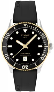 Tissot T-Sport T120.410.27.051.00 Yellow gold and Stainless steel Black