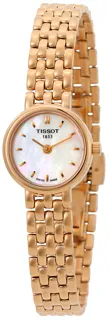 Tissot T-Trend T058.009.33.111.00 Rose gold and Stainless steel White