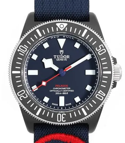 Tudor Pelagos 25707KN 42mm black carbon Blue