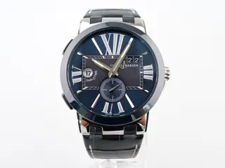 Ulysse Nardin Executive 243-00/43 Stainless steel Blue