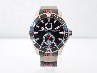 Ulysse Nardin Marine Diver 263-10-3R/92 44mm Stainless steel Black