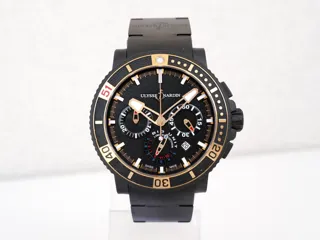 Ulysse Nardin Maxi Marine Diver 353-95LE-3C BIG UNIT Stainless steel Black