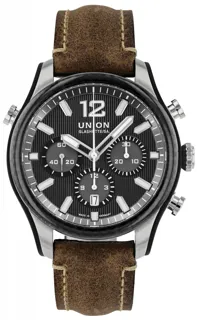 Union Glashütte Belisar D009.927.26.207.02 Stainless steel Black