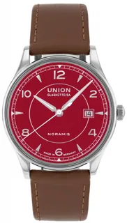 Union Glashütte Noramis D016.407.16.427.00 Stainless steel Red