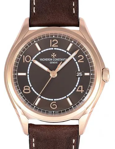 Vacheron Constantin Fiftysix 4600E/000R-B576 40mm Rose gold Brown