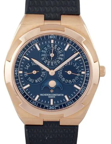 Vacheron Constantin Overseas 4300V/000R-B509 41.5mm Rose gold Blue