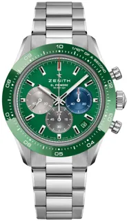 Zenith Chronomaster Sport 03.3119.3600/56.M3100 Stainless steel Green