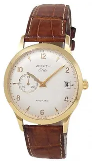 Zenith Elite 30.0125.680 Yellow gold Silver