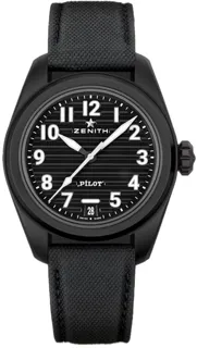 Zenith Pilot Automatic 49.4000.3620/21.I001 Ceramic Black