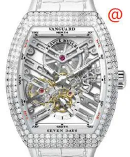 Franck Muller Seven Days V41S6SQTDACBC White gold Skeletonized