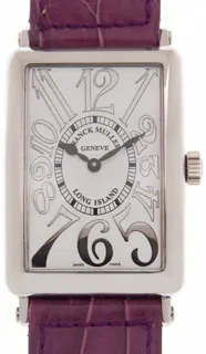 Franck Muller Long Island 1000SCREL(OG) - PUR 32mm White gold Silver