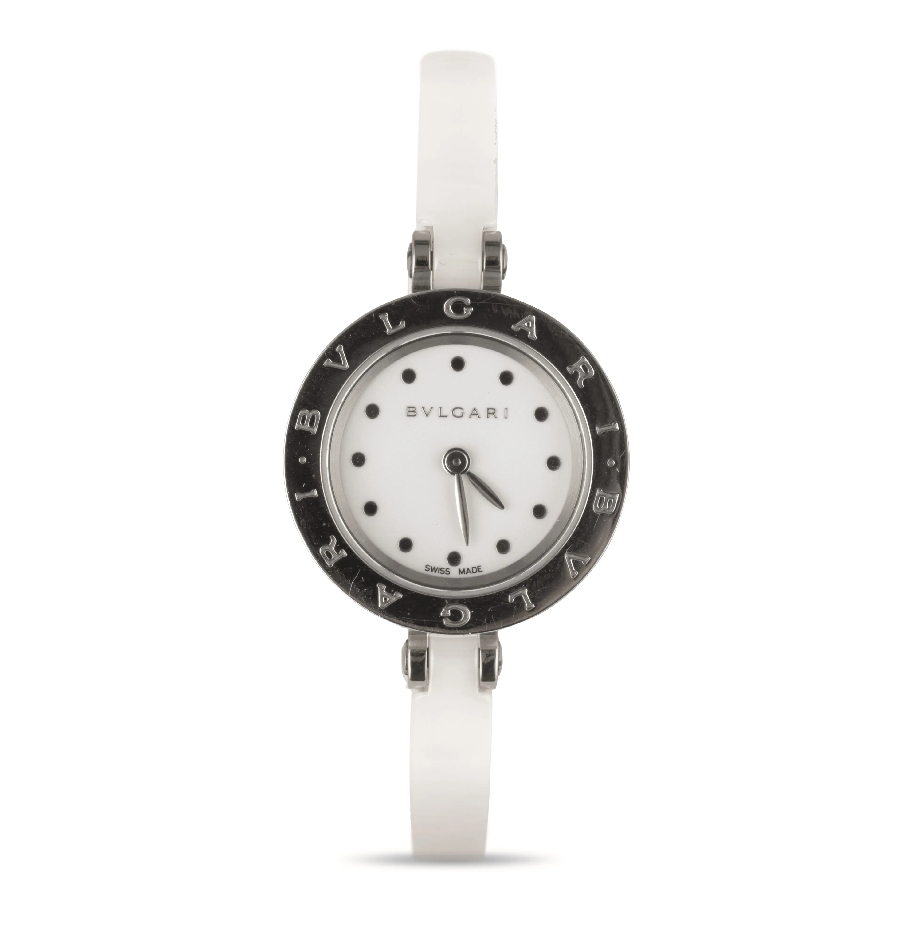 Bulgari B.zero1 BZ23SC 23mm Stainless steel White