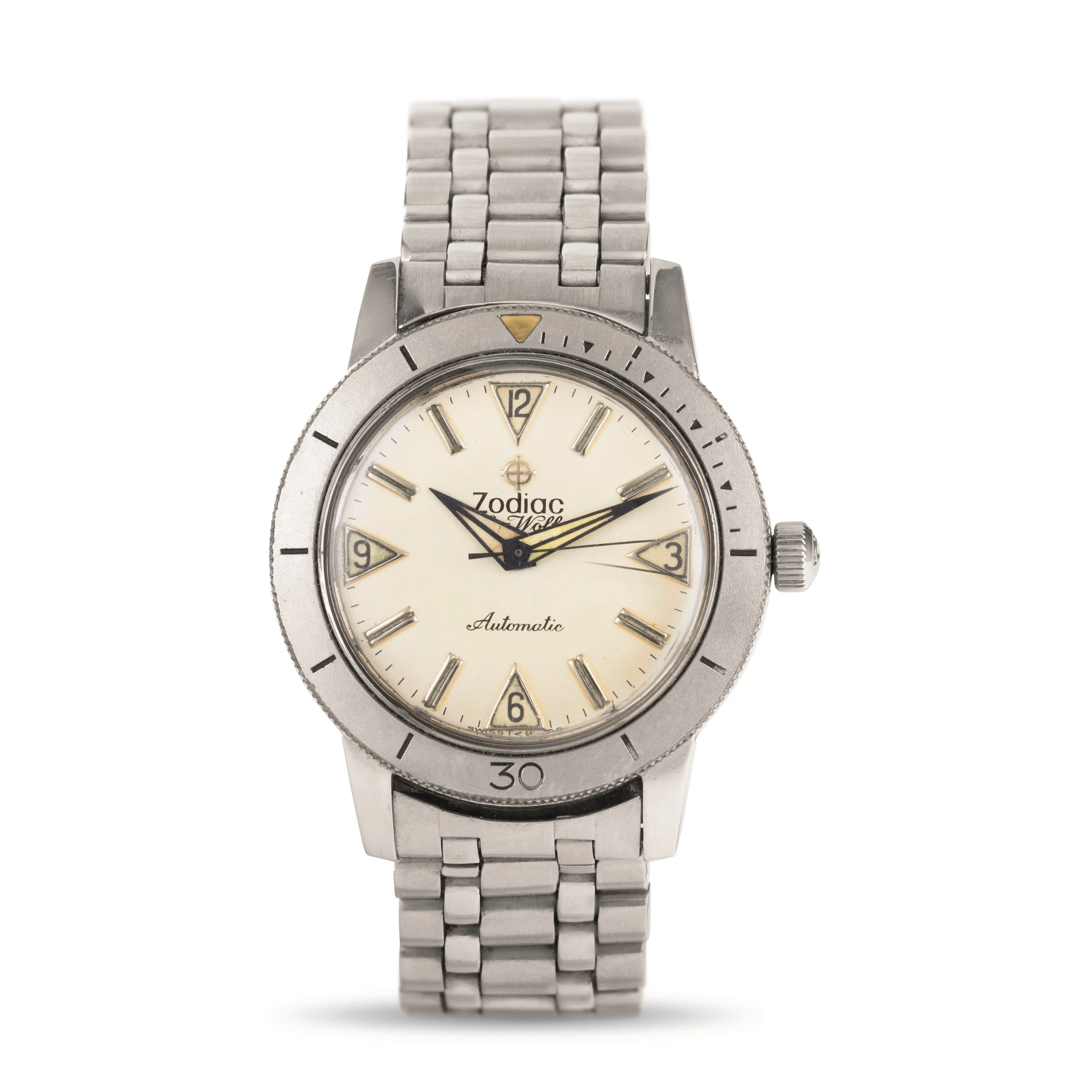 Zodiac Sea Wolf Stainless steel Silvery white