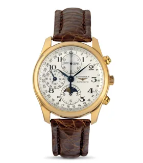 Longines Master Collection L2.673.8 Yellow gold Silver