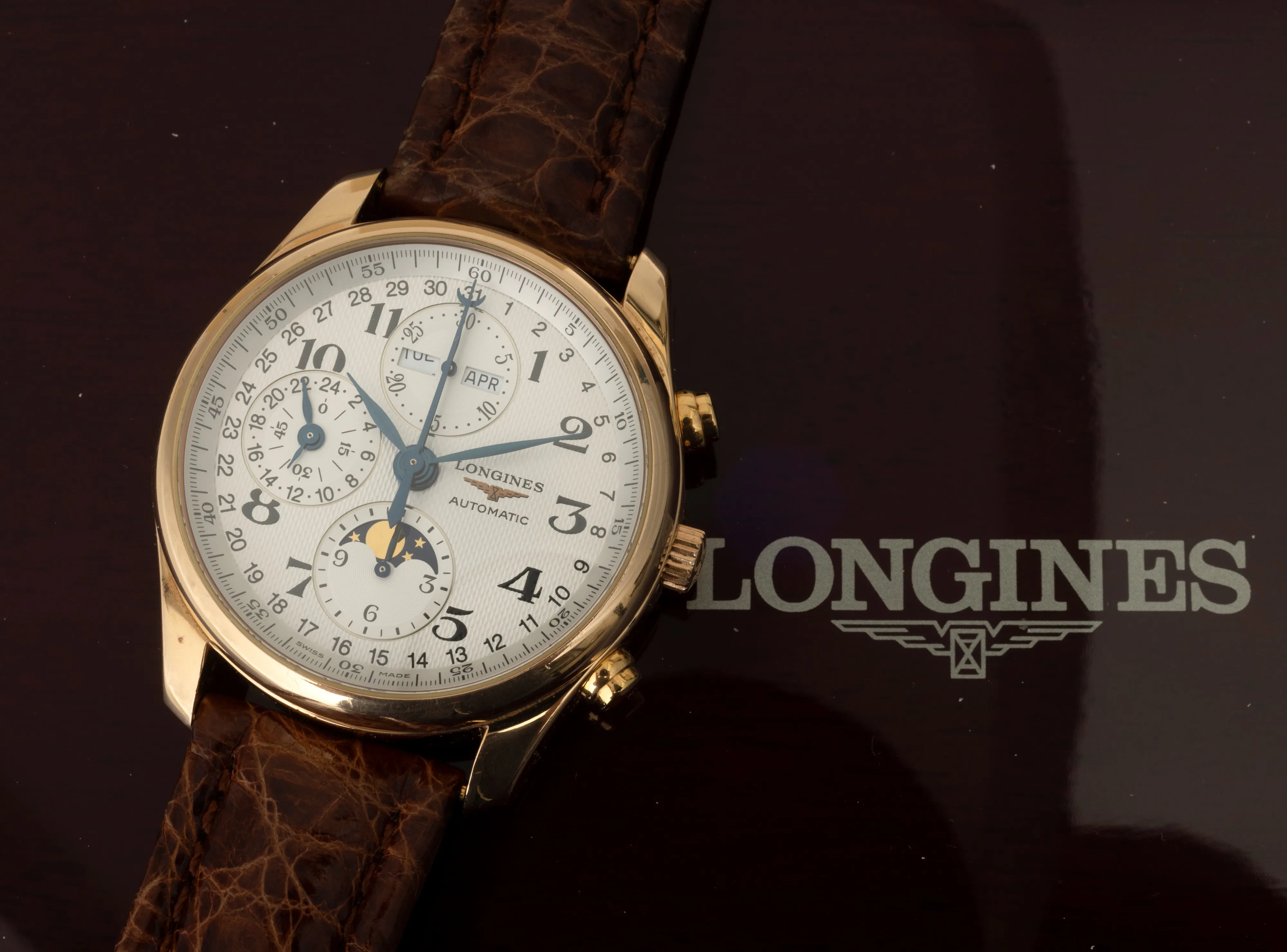 Longines Master Collection L2.673.8 40mm Yellow gold Silver 3