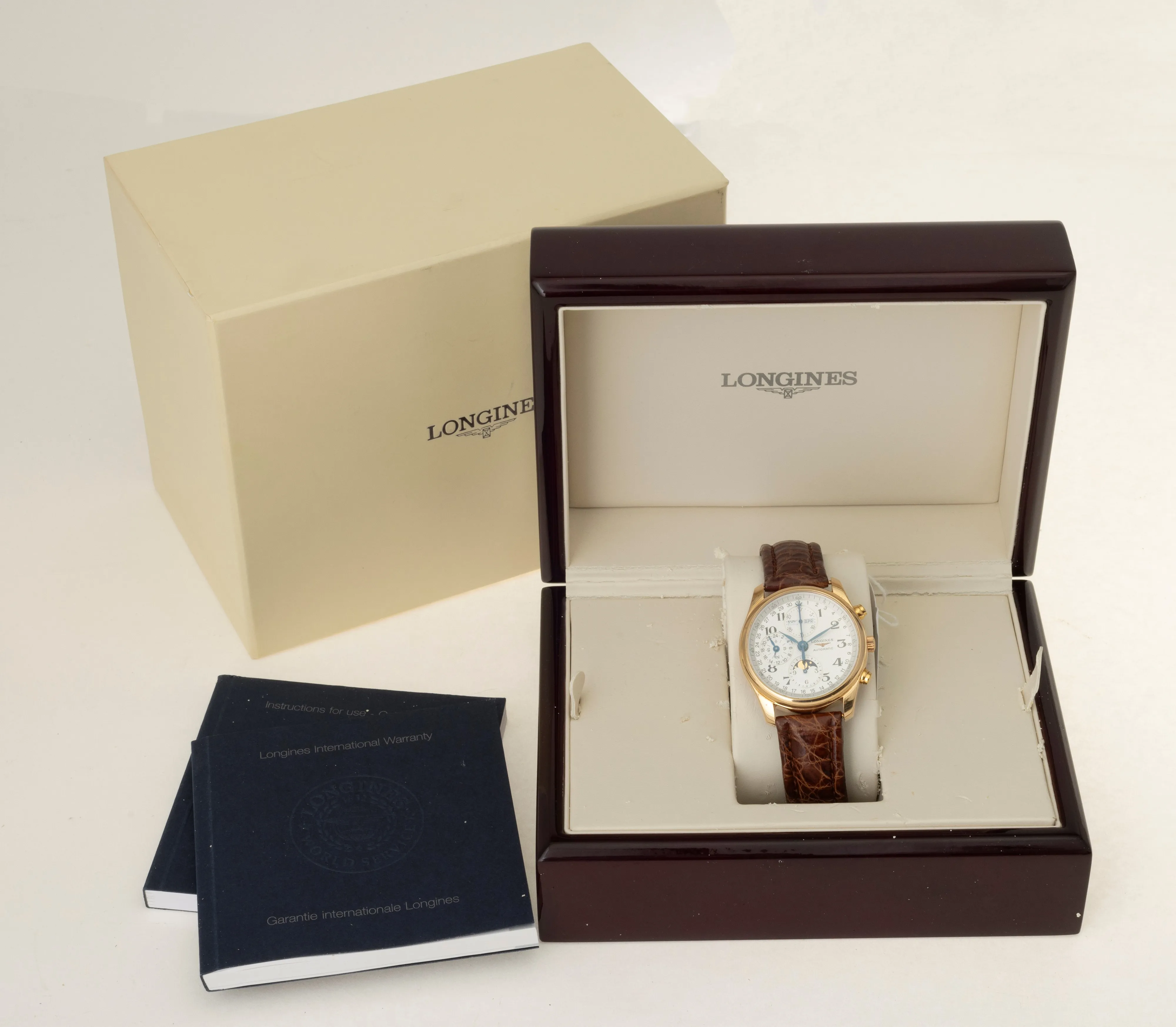 Longines Master Collection L2.673.8 40mm Yellow gold Silver 1