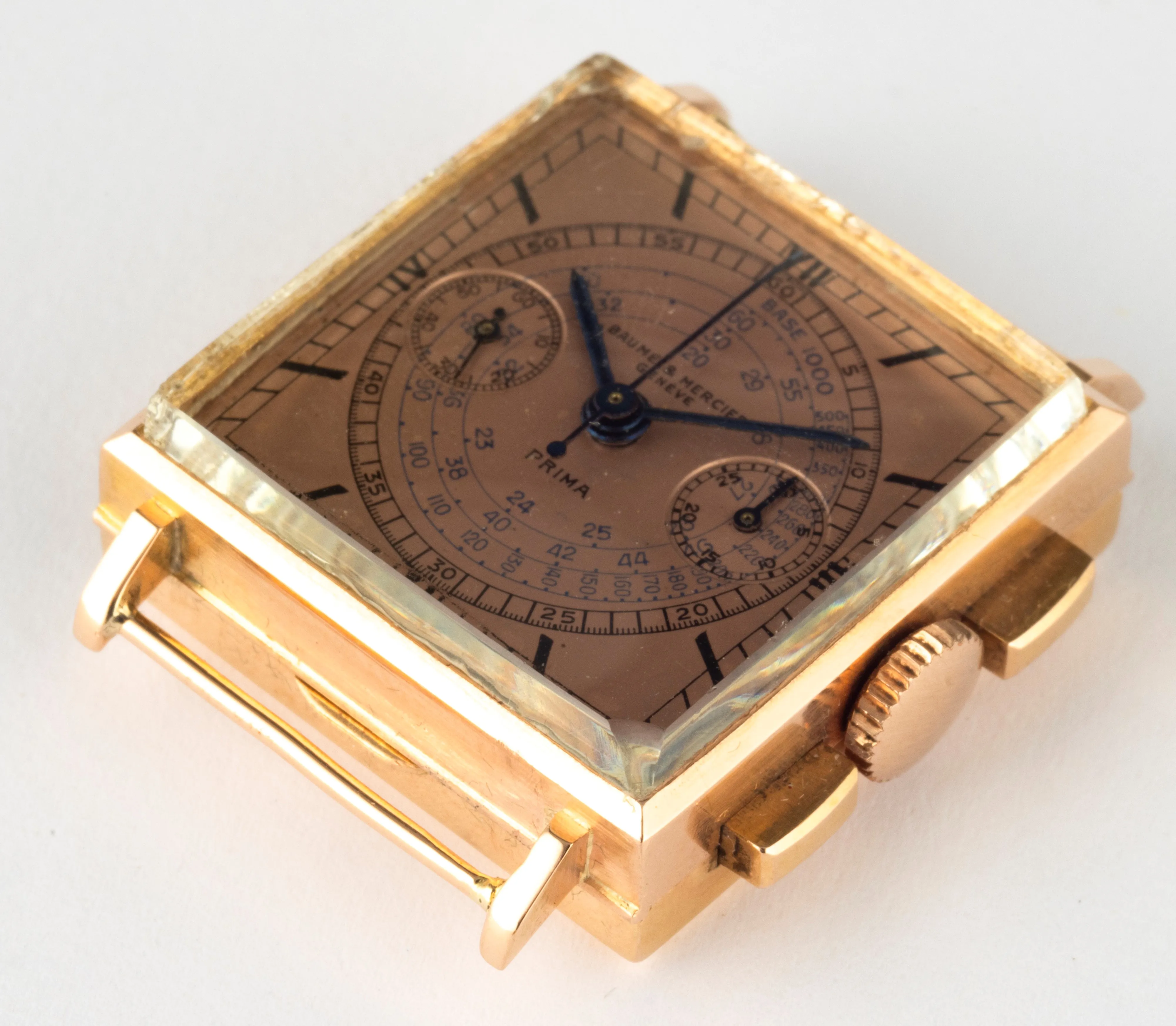 Baume & Mercier Prima Carrè 26mm Yellow gold Rose 2