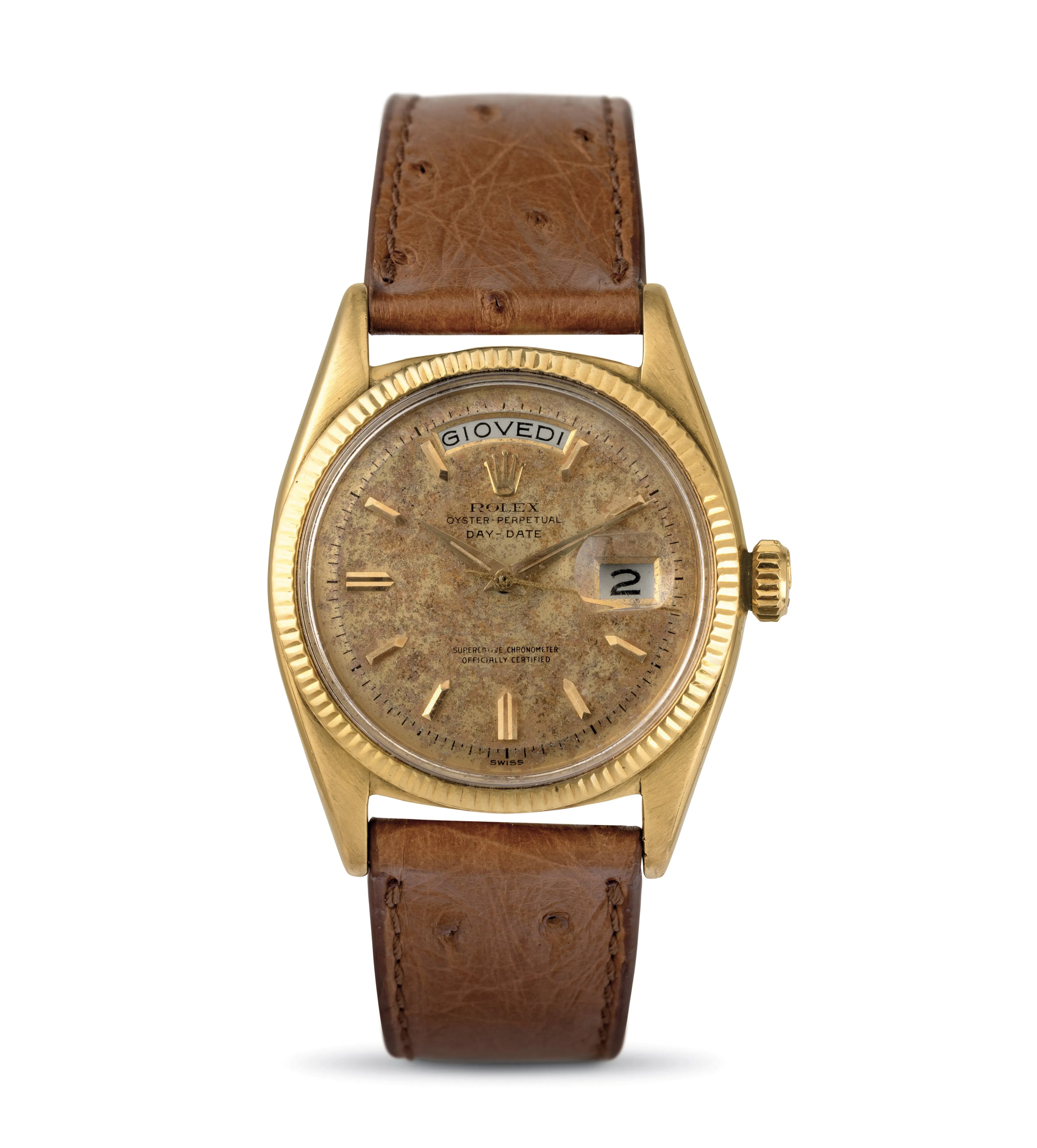 Rolex Day-Date 6611 36mm Yellow gold Champagne