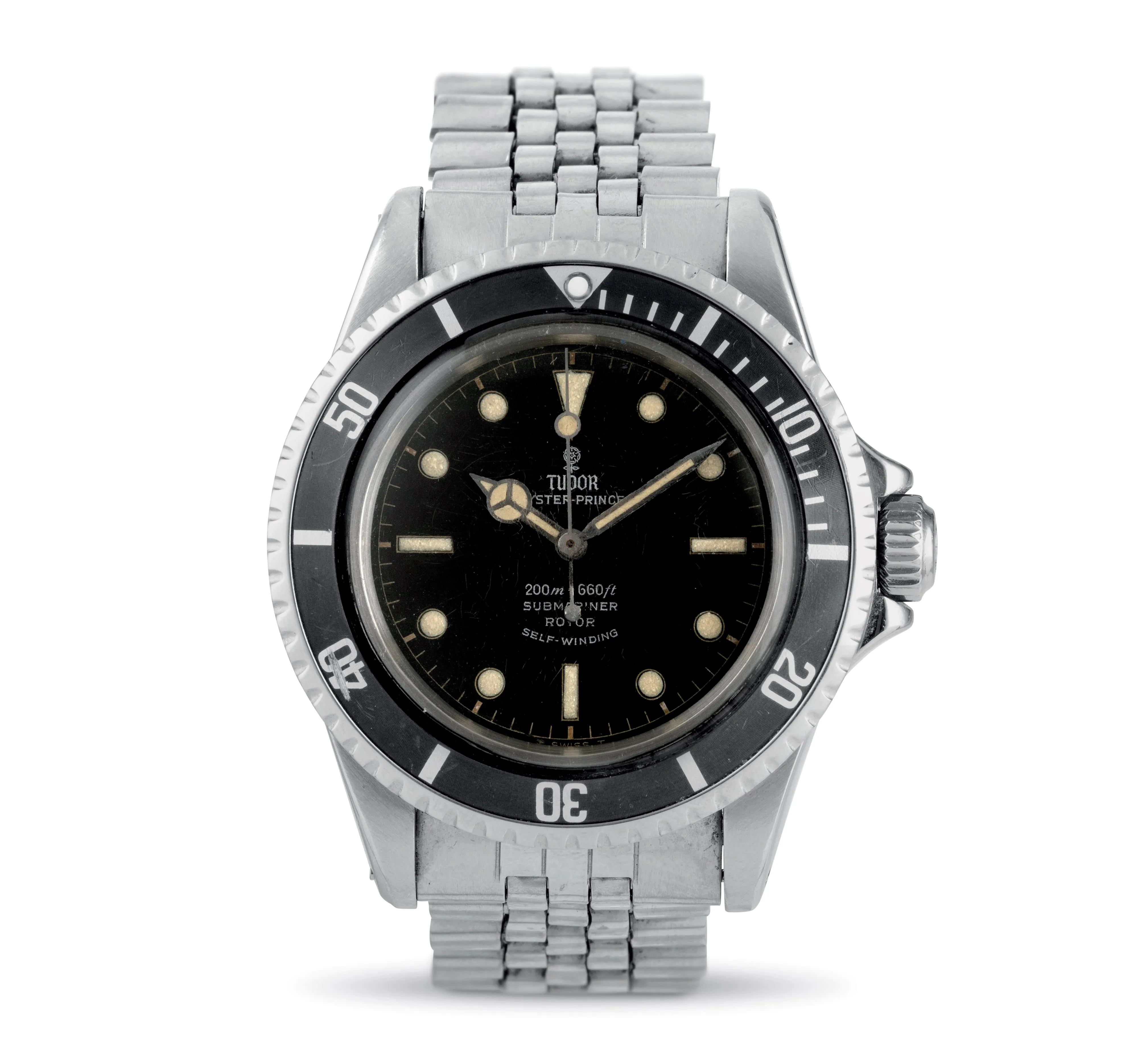 Tudor Submariner 7928 39mm Stainless steel Black