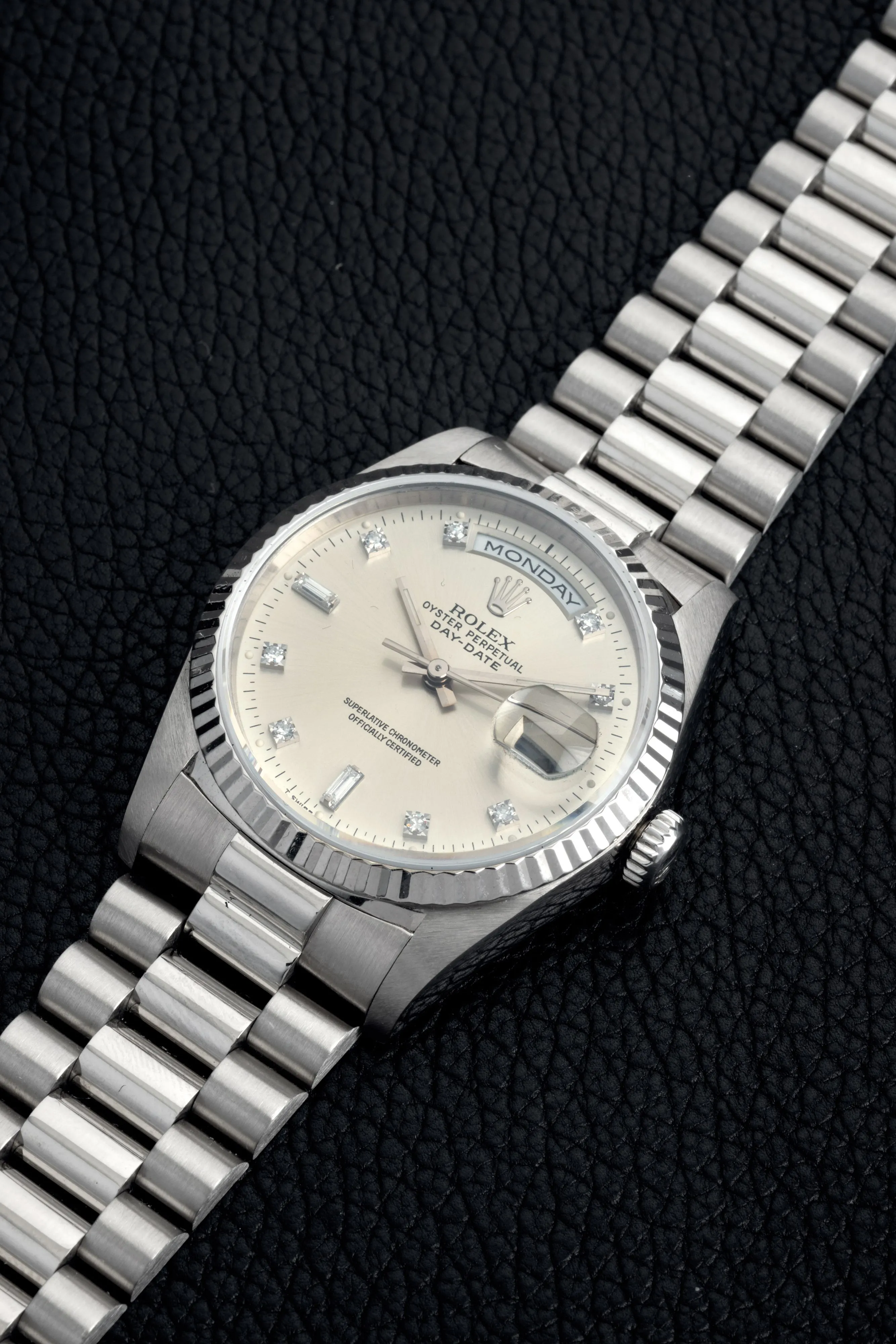 Rolex Day-Date 36 18239 36mm White gold Silver 1