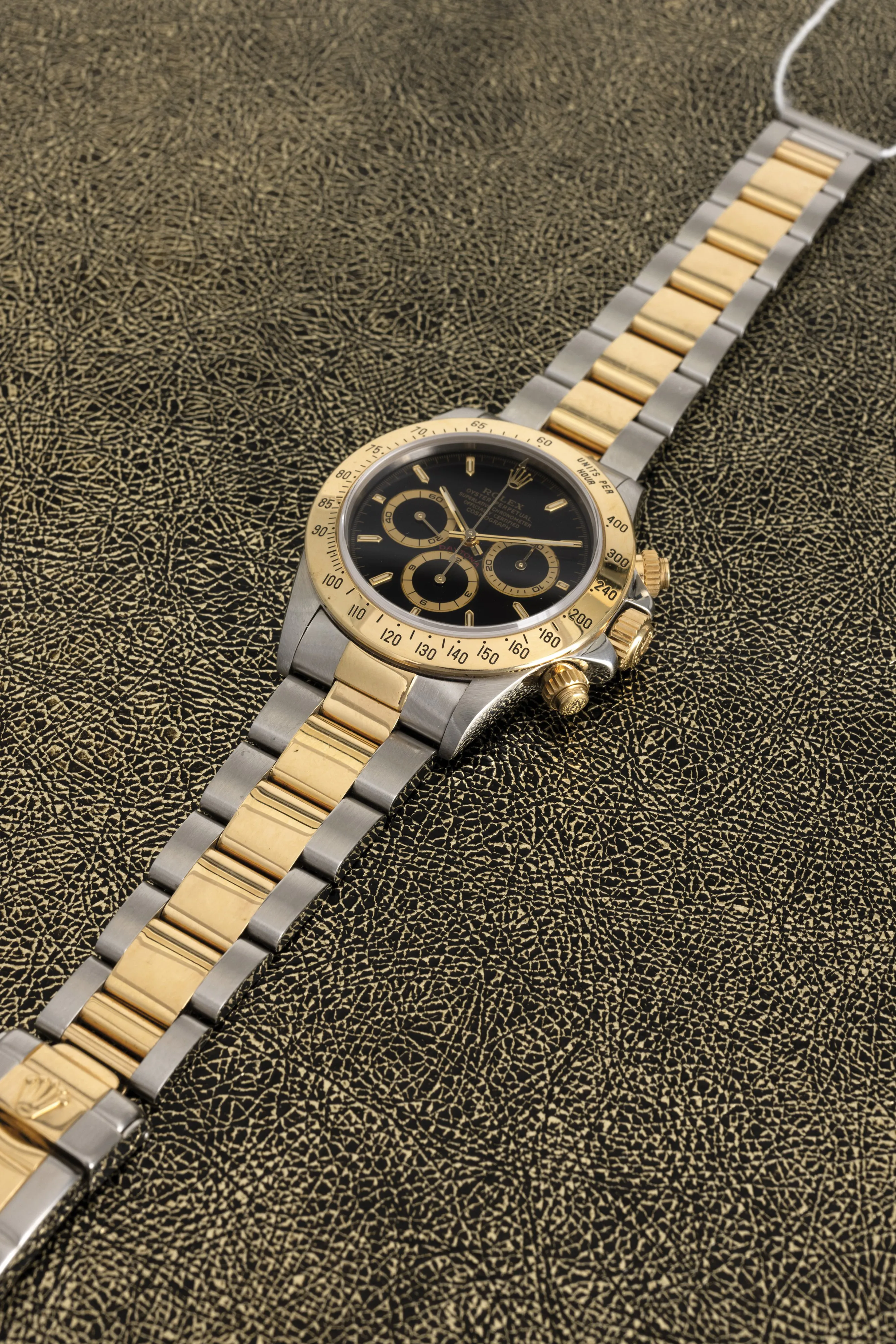 Rolex Daytona 16528 39mm Stainless steel and yellow gold Black 2