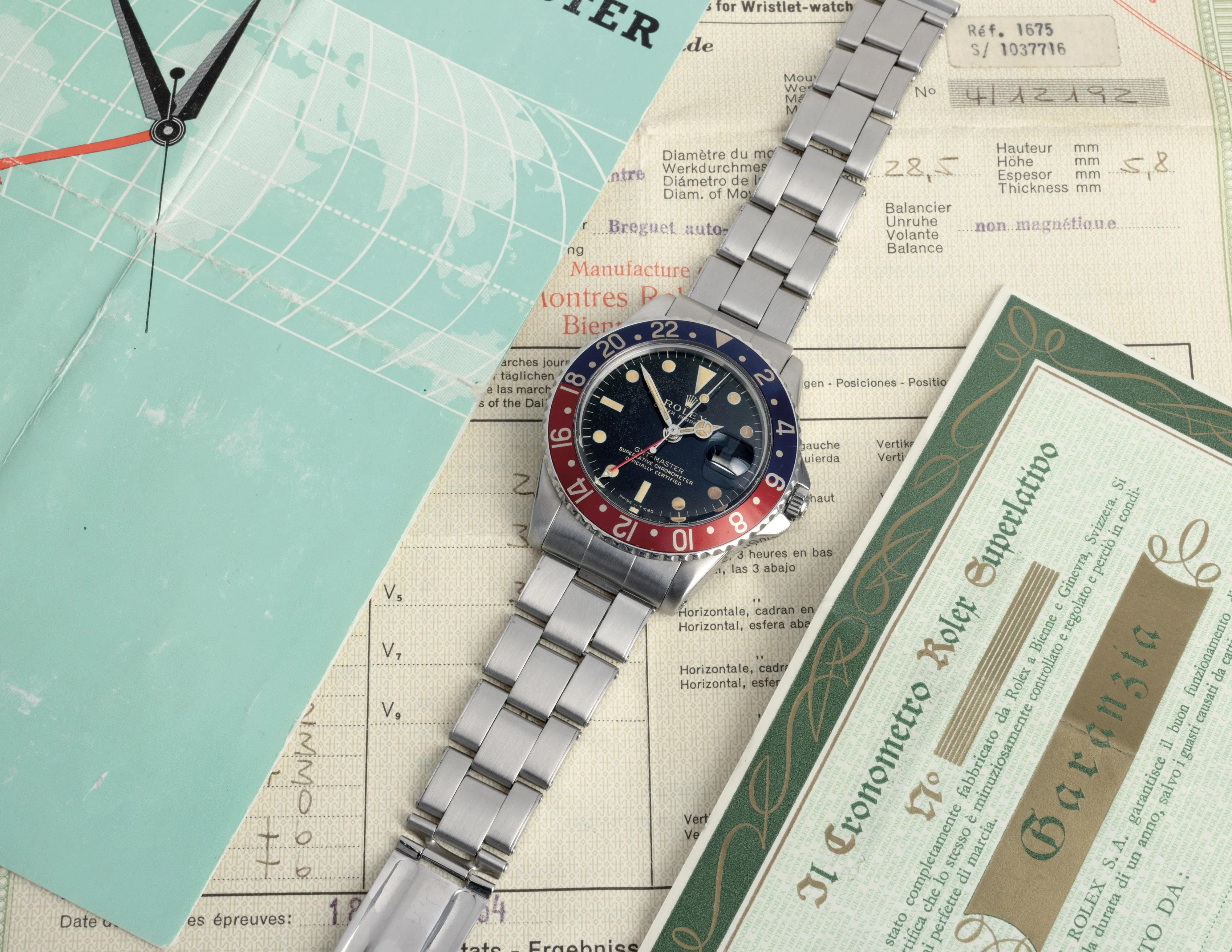 Rolex GMT-Master 1675 39mm Stainless steel Black 2