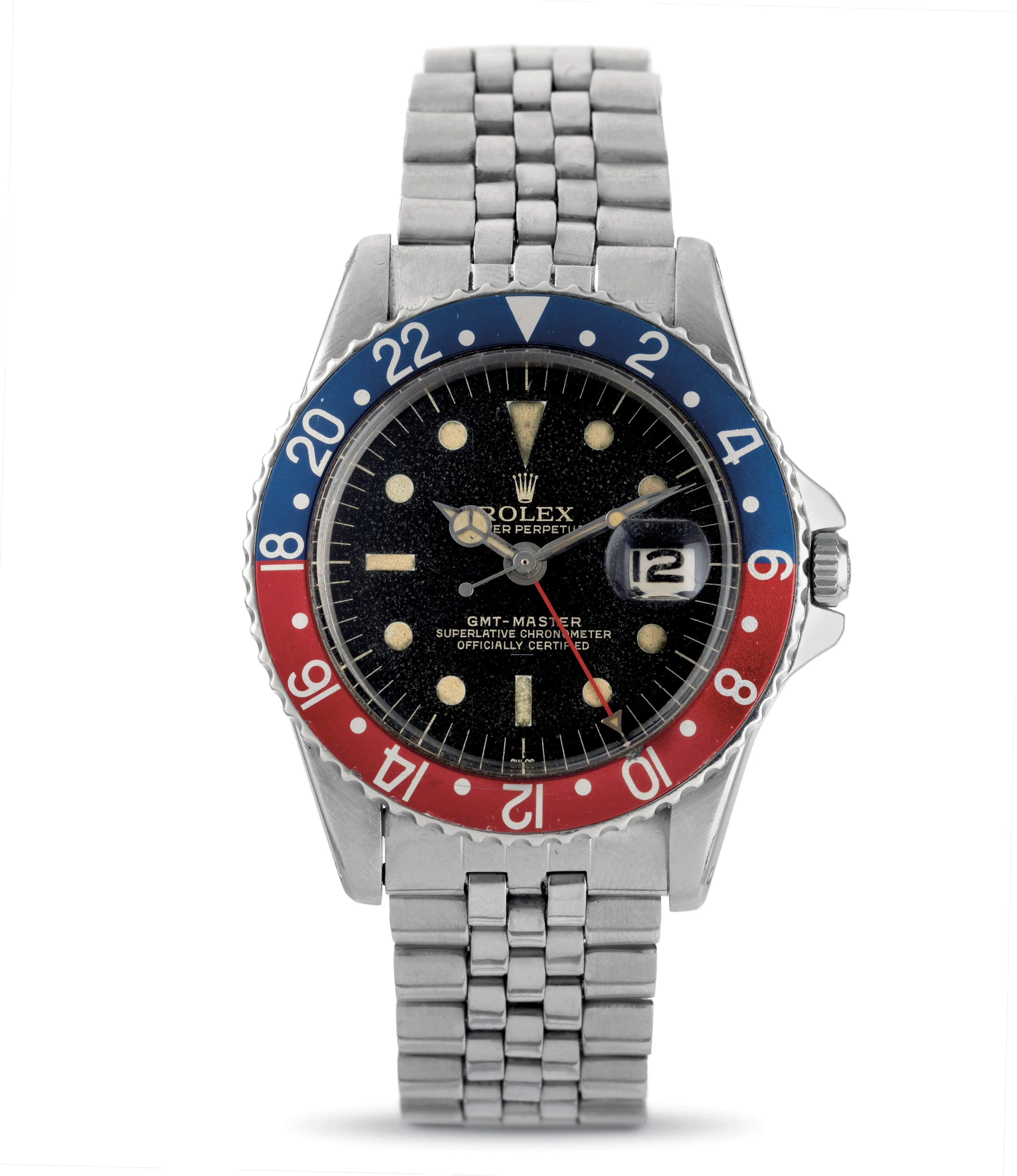 Rolex GMT-Master 1675 39mm Stainless steel Black